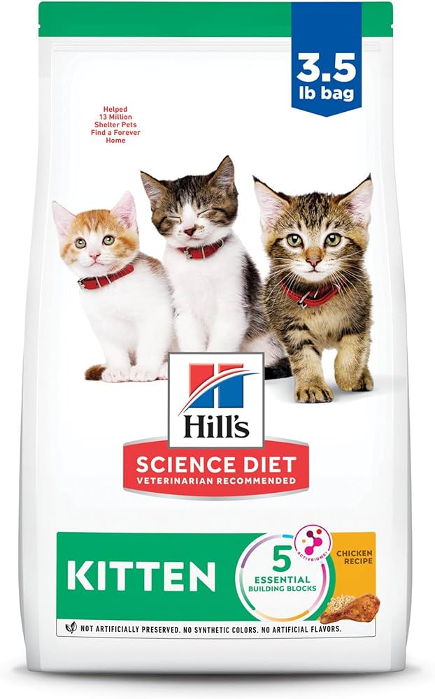 Science Diet Dry Kitten Food with Tuna